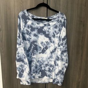 DITTOS 2XL Woman’s TIE DYE Long Sleeve Top